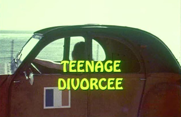 Teenage Divorcee